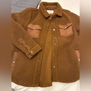 Goodfellow & Co Brown Sherpa Jacket